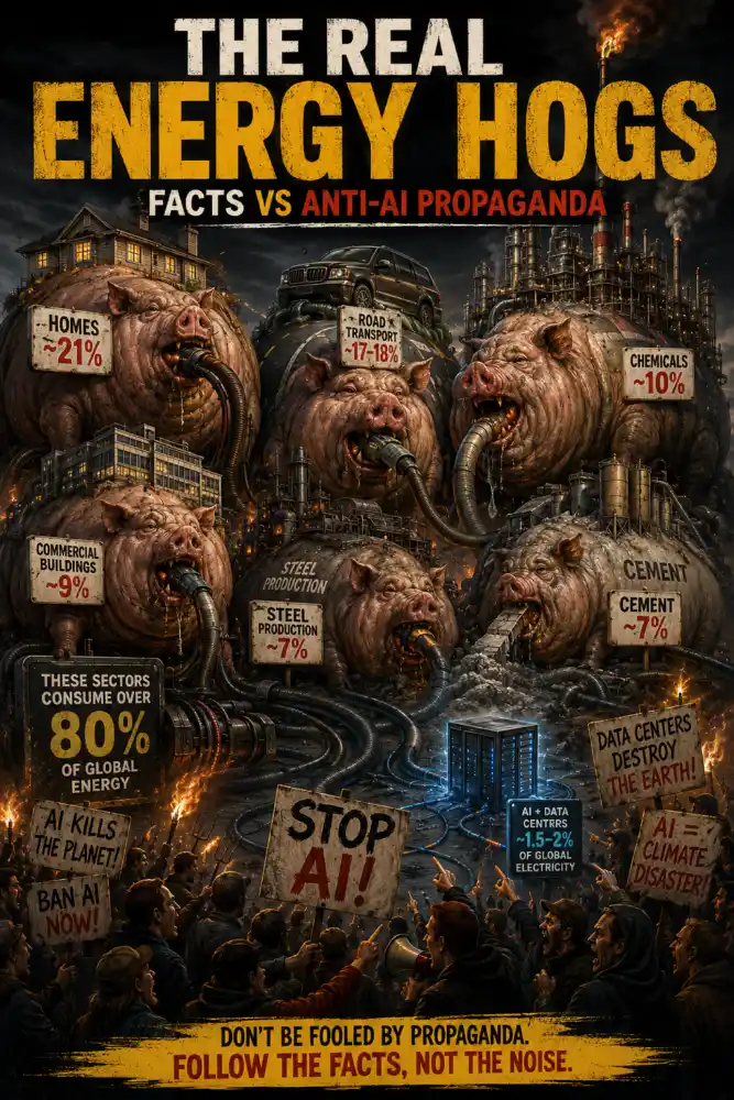 The Real Energy Hogs: A Factual Ranking of the World's Biggest Energy Consumers